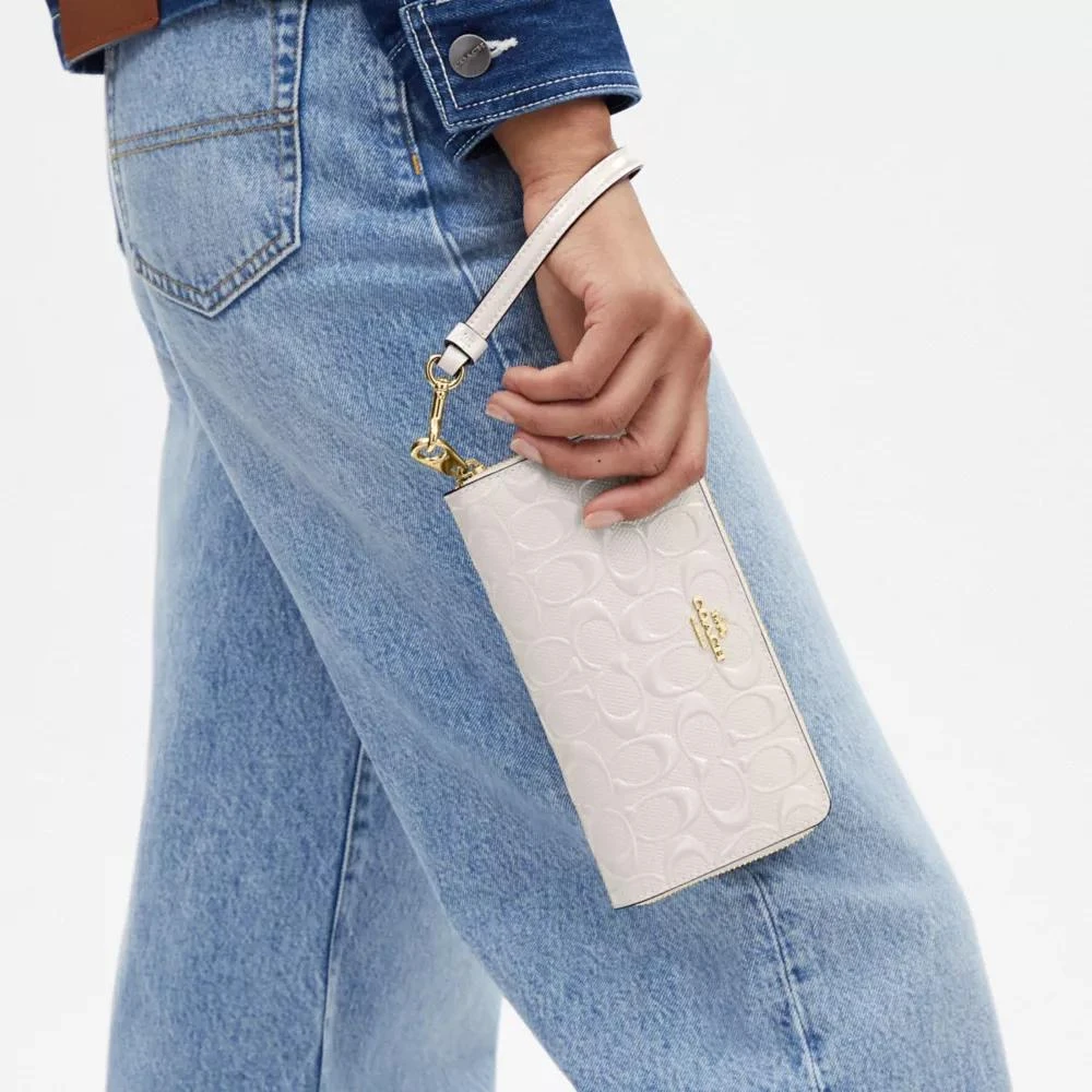 Coach Long Zip Around Wallet In Signature Leather 5