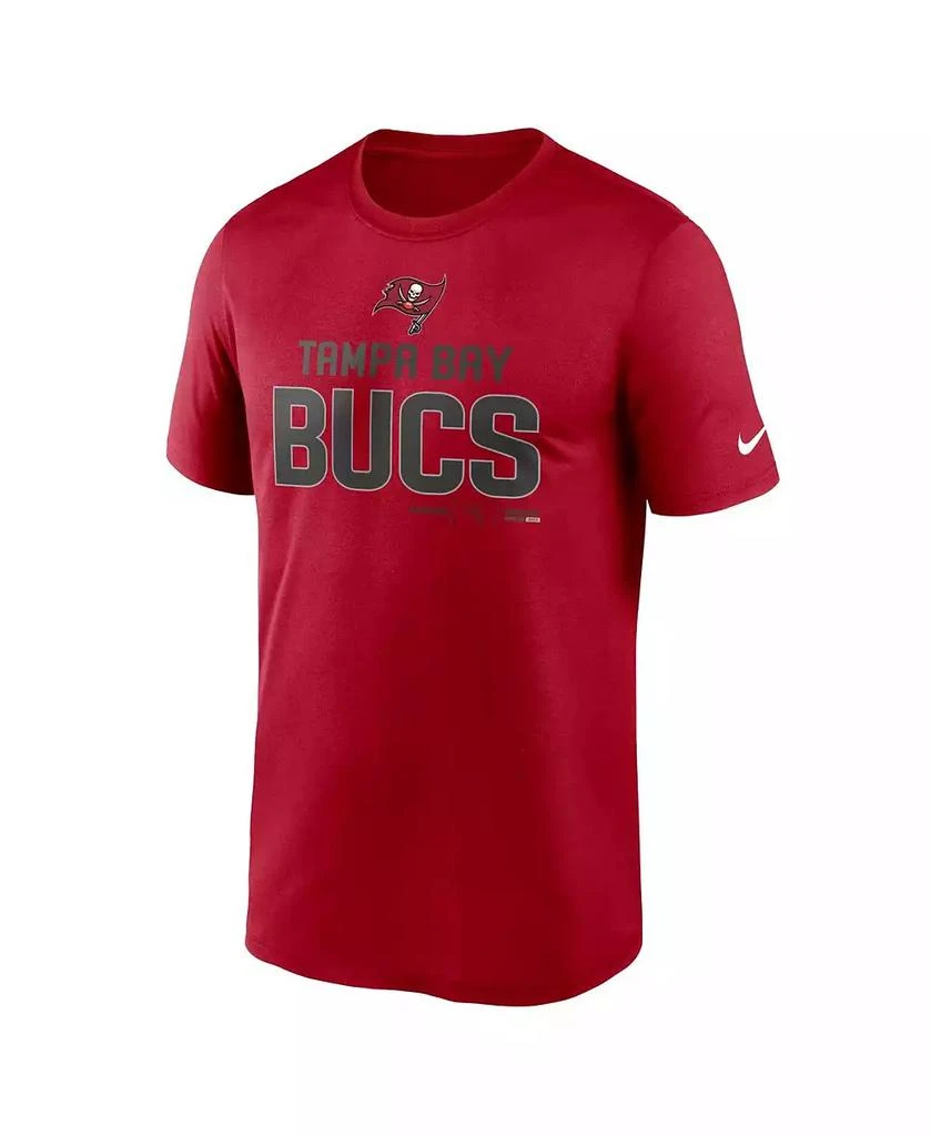 NIKE Men's Red Tampa Bay Buccaneers Legend Community Performance T-shirt 2