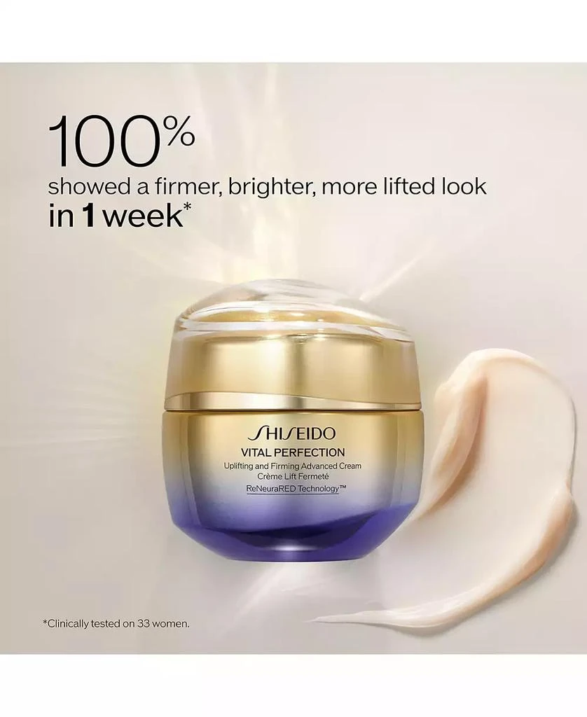 Shiseido Vital Perfection Uplifting & Firming Advanced Cream Refill, 1.7 oz. 4