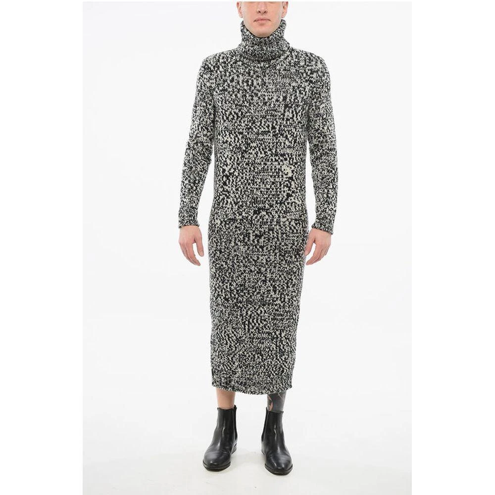 Yves Saint Laurent Turtleneck Knitted Women's Dress 1