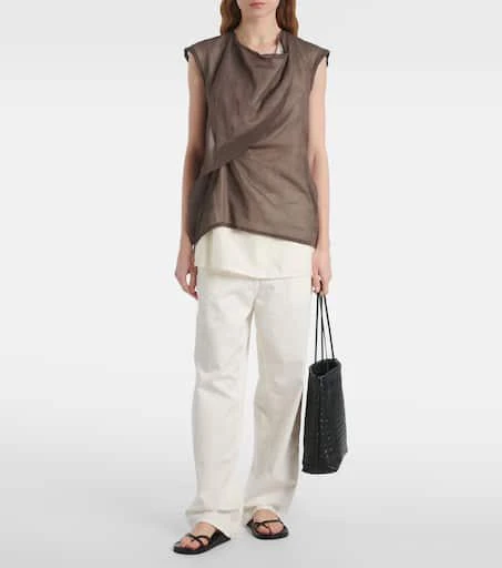 The Row Hugh leather sandals 3