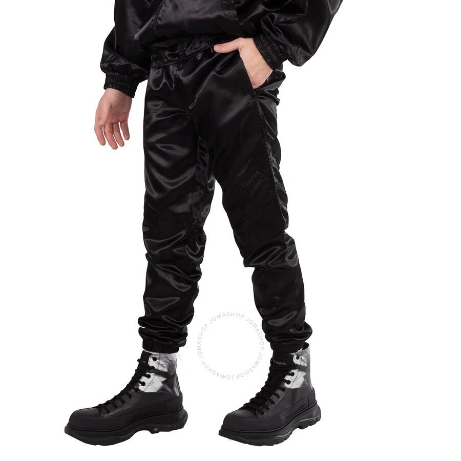 Etudes Black Tour Satin-Finish Trousers 1