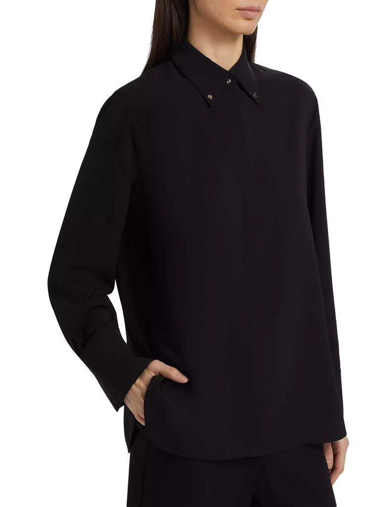 Vince Jewel-Collar Shirt 4