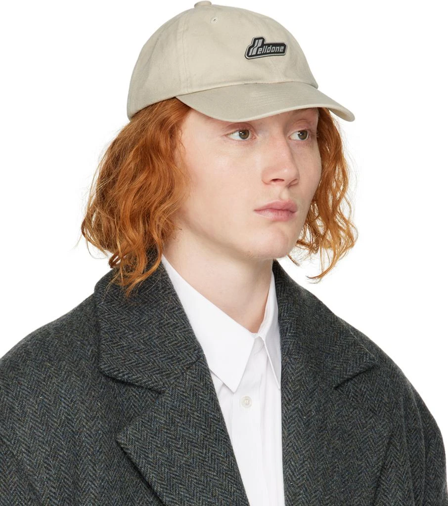 We11done Beige Wappen Cap 2