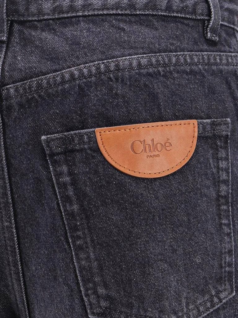 Chloé Jeans with iconic leather logo tag 3