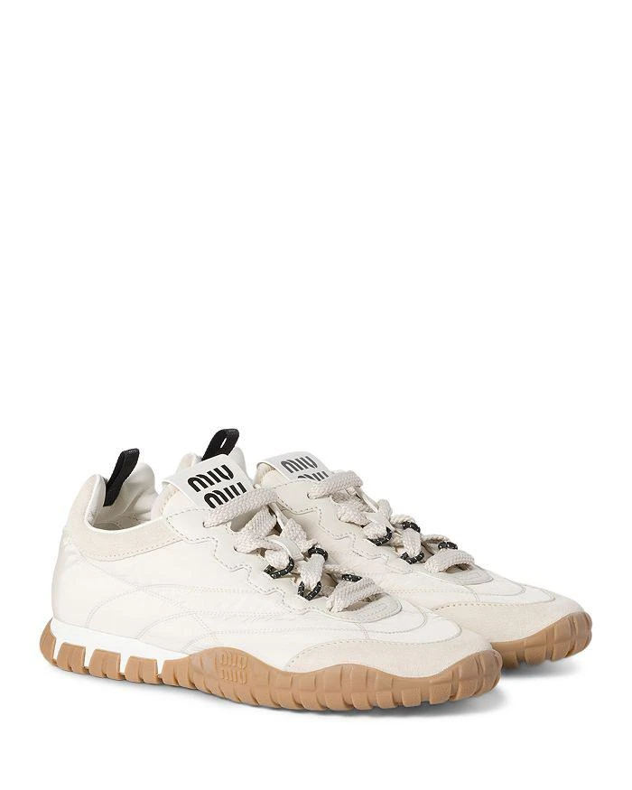 Miu Miu Women's Allacciate Sneakers 1