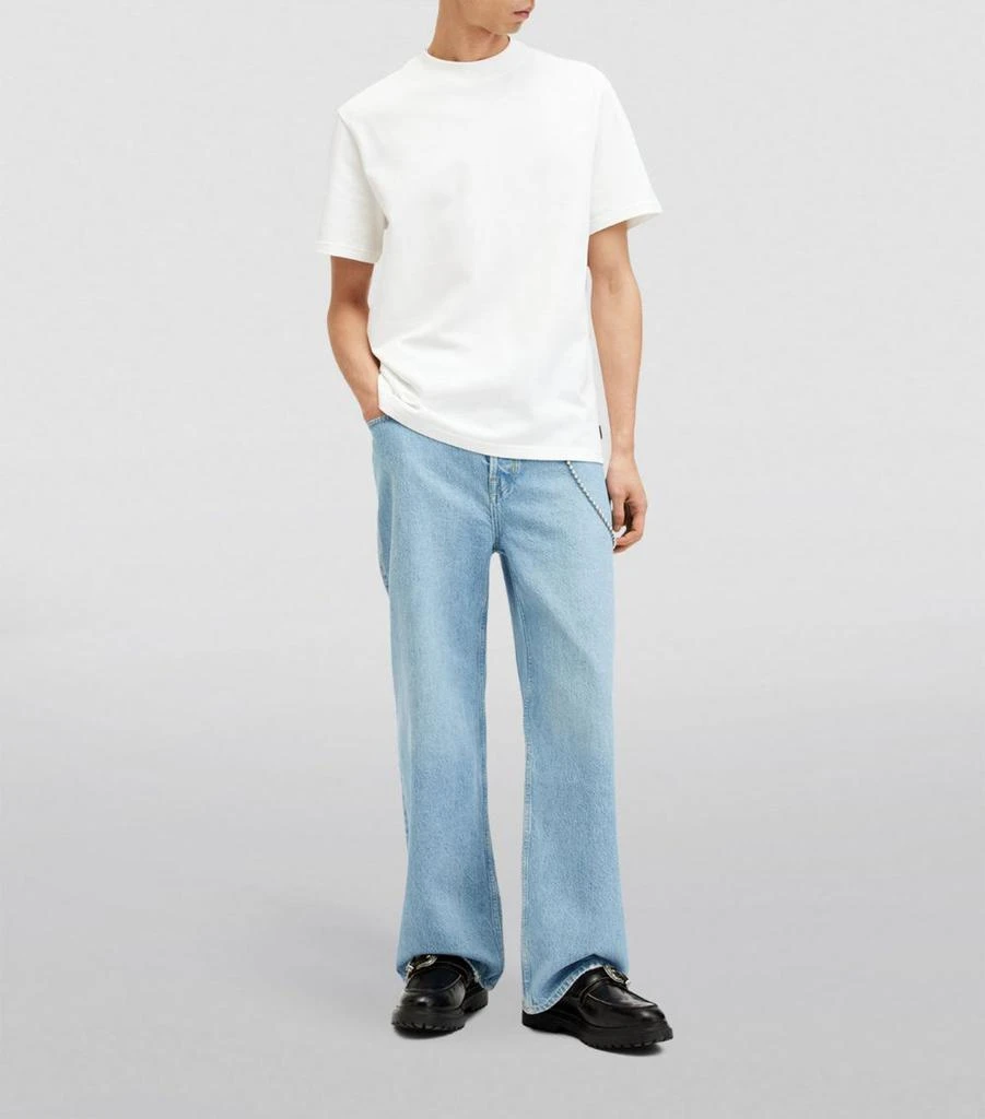 ALL SAINTS Organic Cotton Nero T-Shirt 5