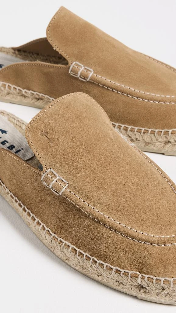 Manebi Suede Traveler Mule Espadrilles 4