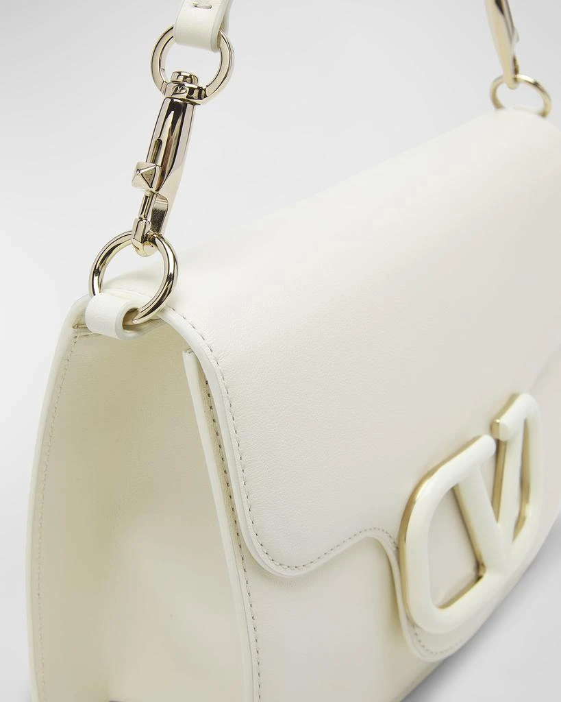 Valentino Loco VLOGO Flap Leather Shoulder Bag 5
