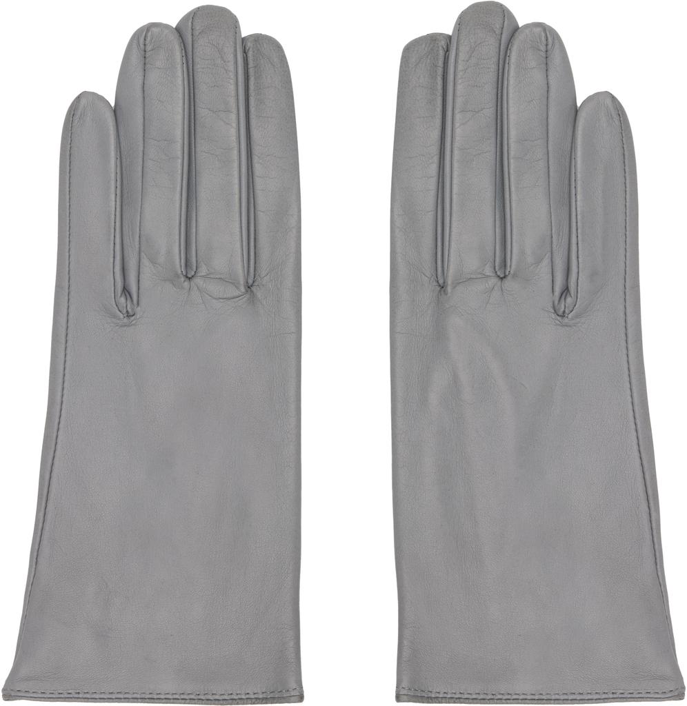 Handsome Stockholm Gray Washable Leather Gloves