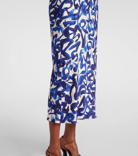 関税送料込Dries Van Noten Printed Midi Skirt Dries Van Noten Printed midi skirt 44 - Dresses & Skirts