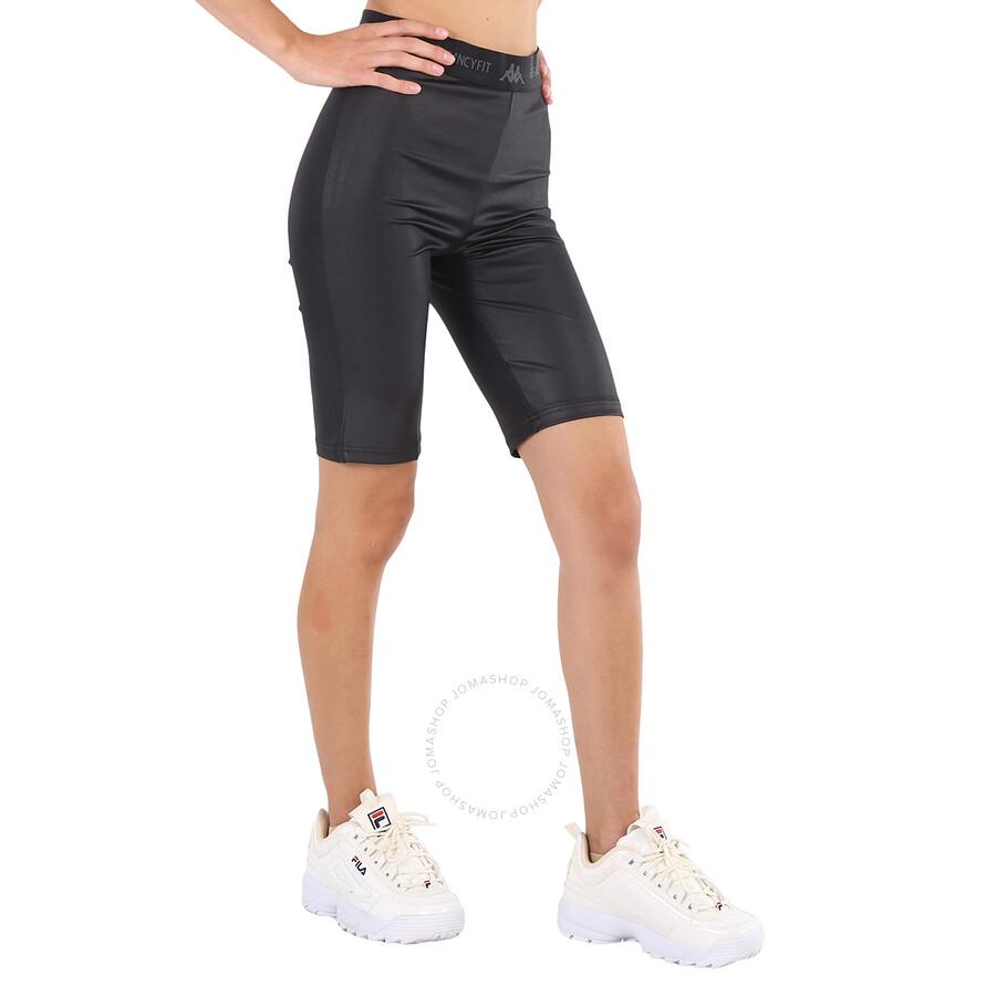 Kappa Black Befancyfit Bunny Stretch Biker Shorts