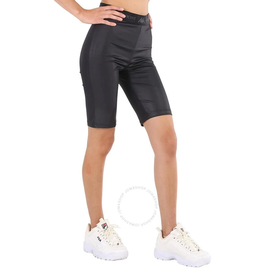 Kappa Black Befancyfit Bunny Stretch Biker Shorts 2