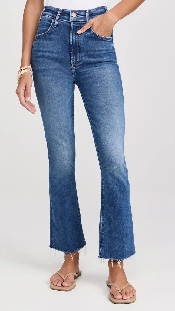 MOTHER The Hustler Ankle Fray Jeans 6