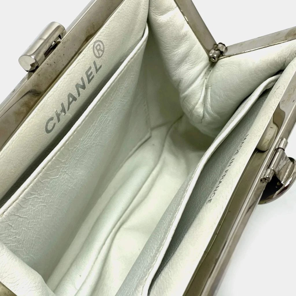 Chanel Chanel Green CC Mark Kisslock Bag Chain Shoulder Bag 6