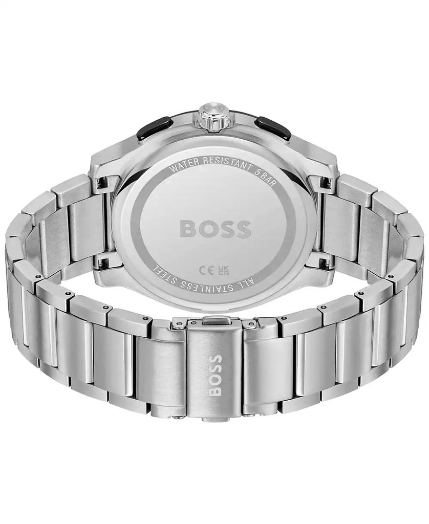 Hugo Boss Men's Peak 2.0 Quartz Chrono Stainless Steel Watch 45mm 3