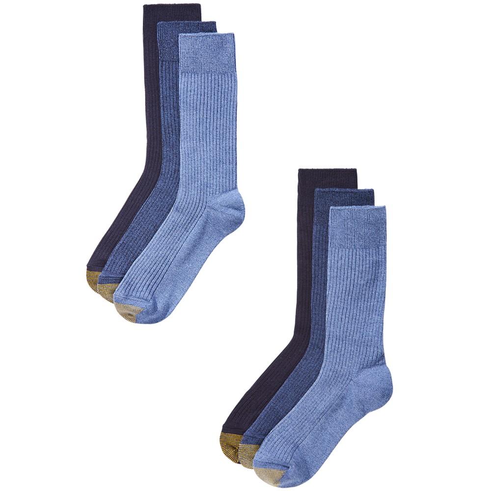 Gold Toe Men's 6-Pack Casual Stanton Socks