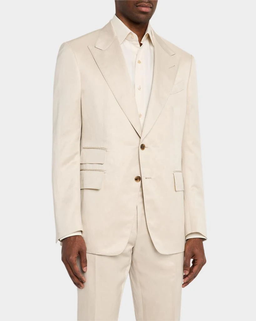 Tom Ford Men's Shelton Silk Twill Suit 4