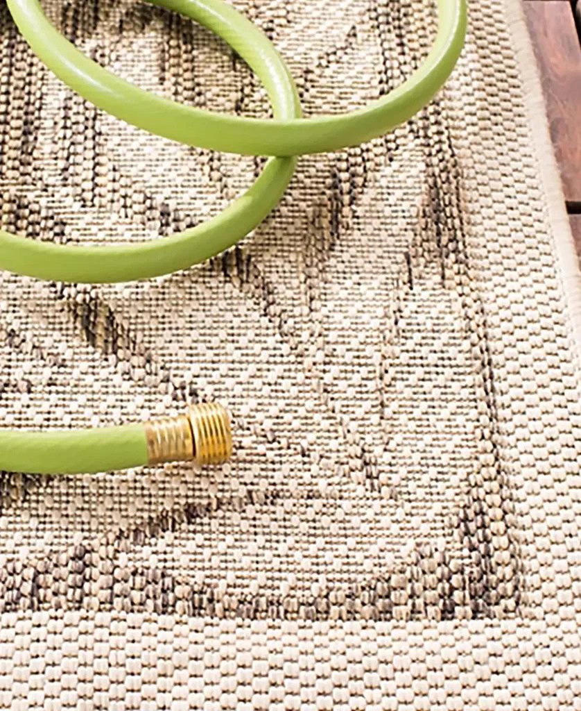 Safavieh Courtyard Natural and Brown Area Rug Collection 2