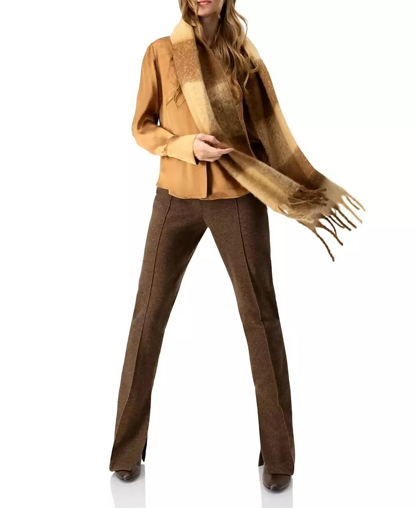 Ivonne Women
s Straight-Leg Trousers with Side Slits 5