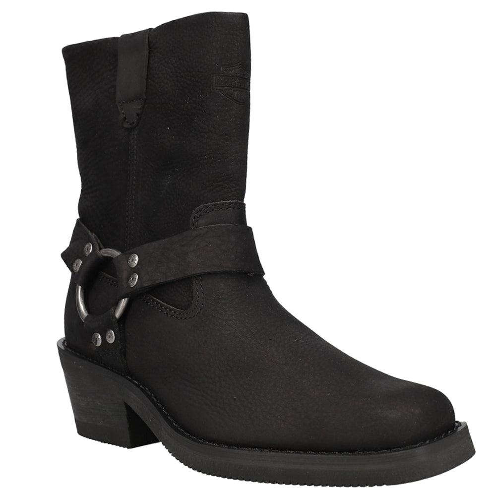 Harley Davidson Korsen Harness Zippered Motorcycle Boots