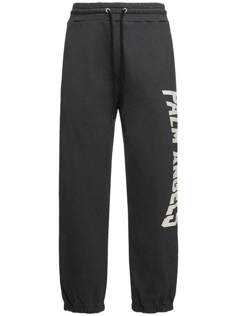 PALM ANGELS Pa City Cotton Washed Sweatpants