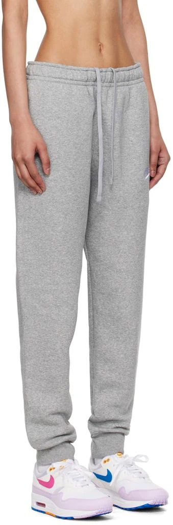 NIKE Gray Sportswear Club Sweatpants 2