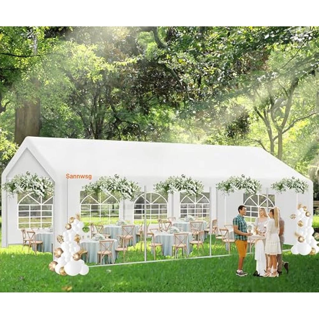 Streamdale Furniture Streamdale 10x20FT Heavy Duty Canopy Tent with Removable Walls 3