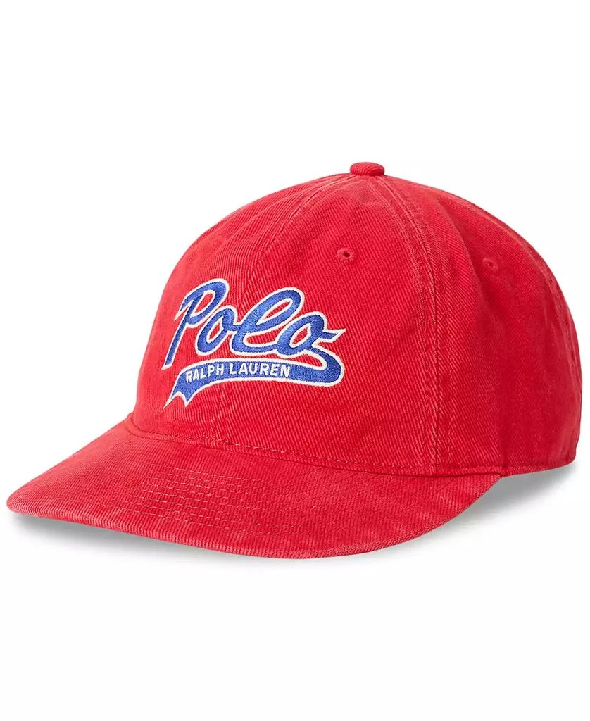 Ralph Lauren Men's Logo Washed Twill Ball Cap 1