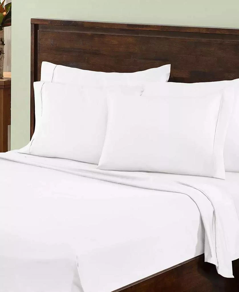 Superior 1000 Thread Count Cotton Blend Solid Deep Pocket Bed Sheet Set 2