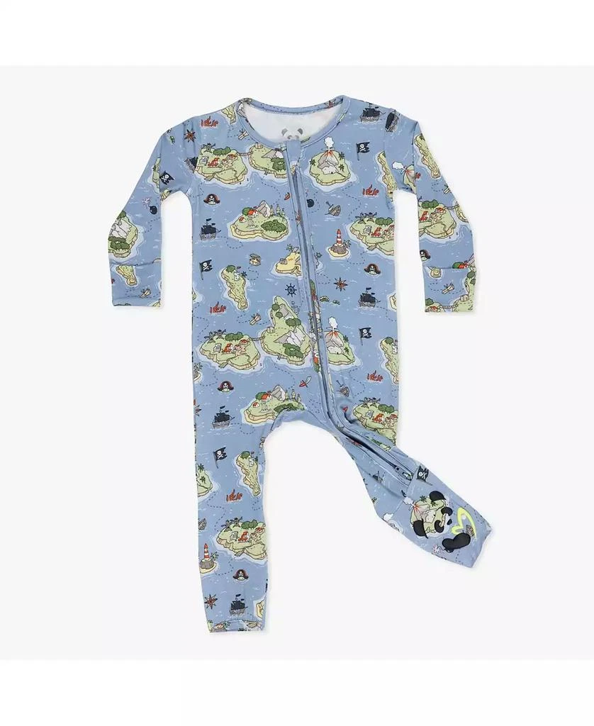 Bellabu Bear Baby Boys or Baby Girls Pirate Cove Convertible Footie
