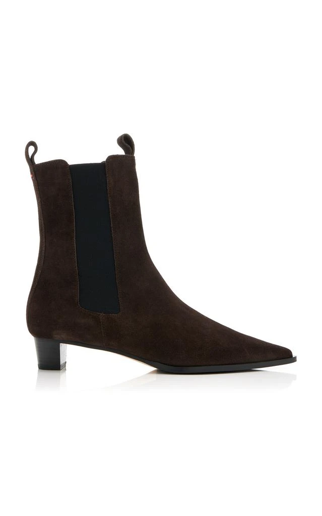 Aeyde Aeyde - Kiki Suede Boots - Brown - IT 41 - Moda Operandi 1