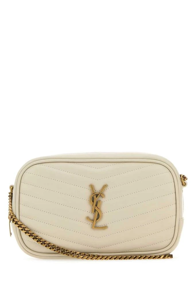 Yves Saint Laurent Saint Laurent Lou Logo Plaque Mini Shoulder Bag 1