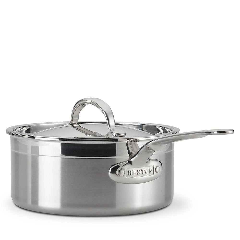 Hestan ProBond® Forged 3-Quart Professional Clad Stainless Steel Saucepan with Lid 1