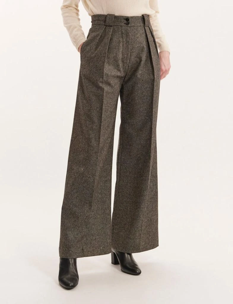 INES DE LA FRESSANGE Marlène Gray Pants 2