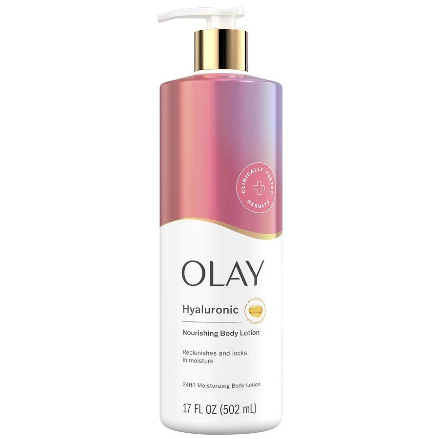 Olay Nourishing 
Hydrating Body Lotion Hyaluronic Acid 2