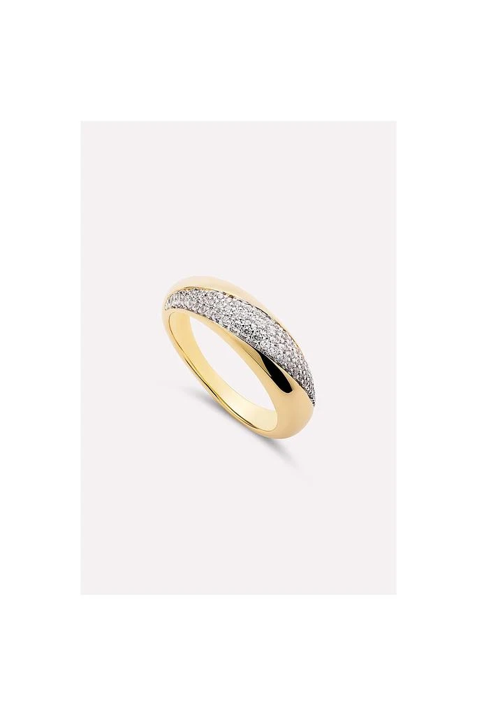 Ana Luisa Ana Luisa Kira Dome Gold Band Ring 3