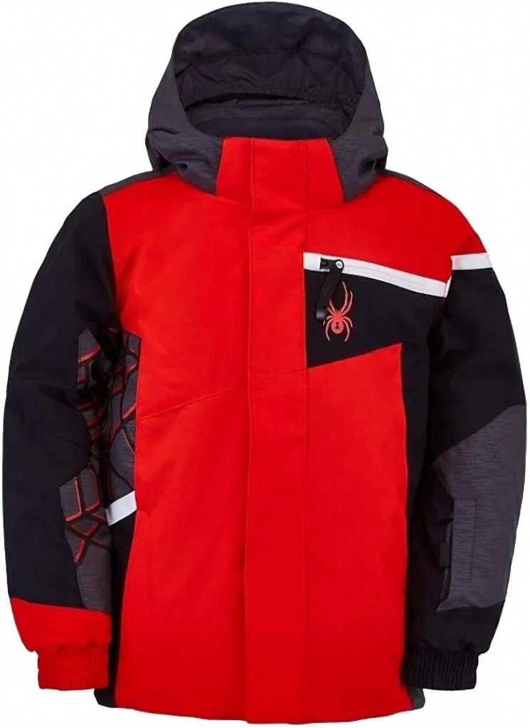 Spyder Boy
s Mini Challenger Jacket In Volcano