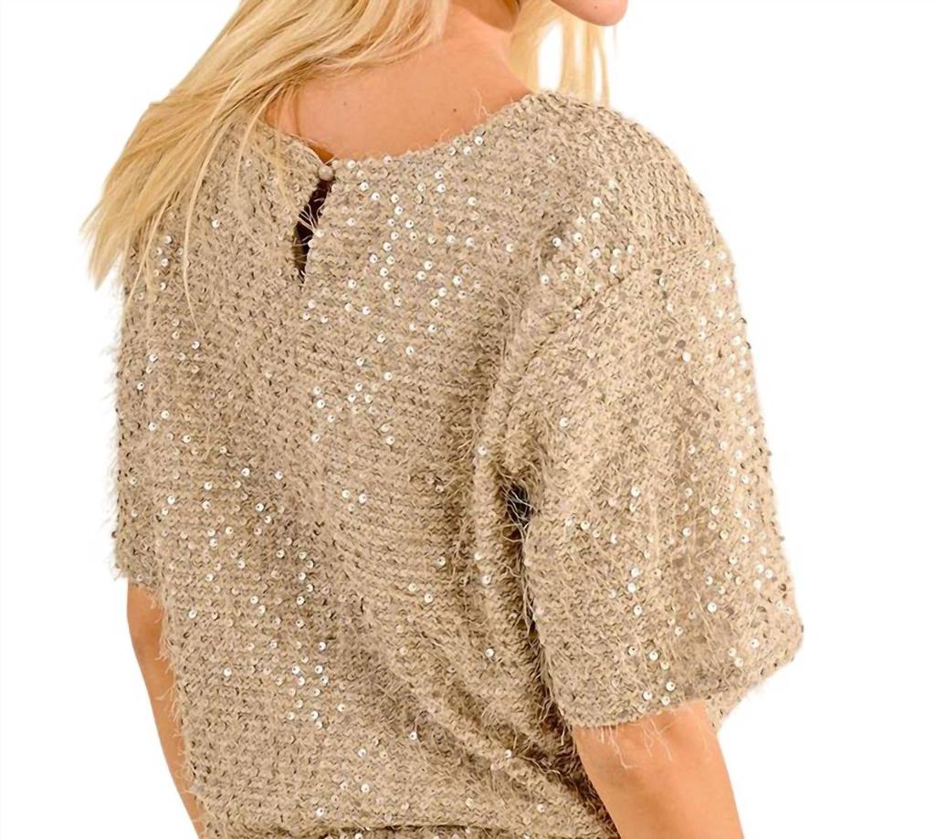 Molly Bracken Molly Bracken - SEQUIN TOP