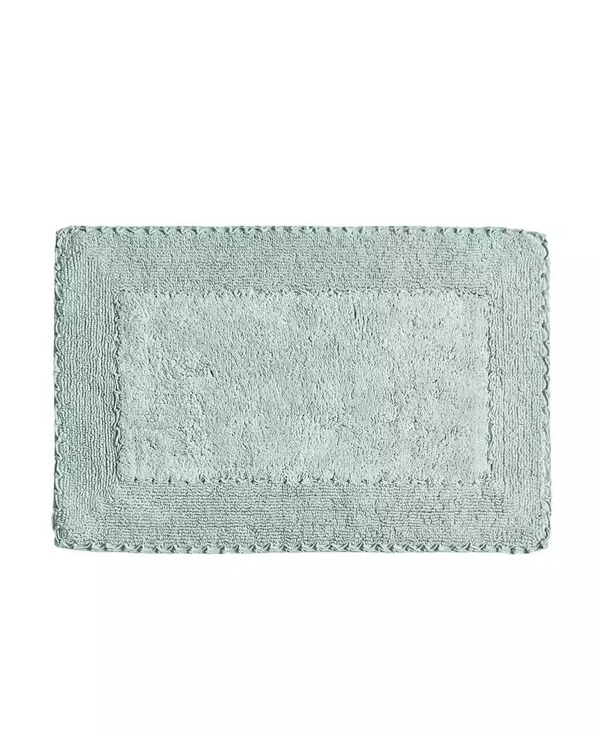 Laura Ashley Cotton Ruffled Bath Rug 1