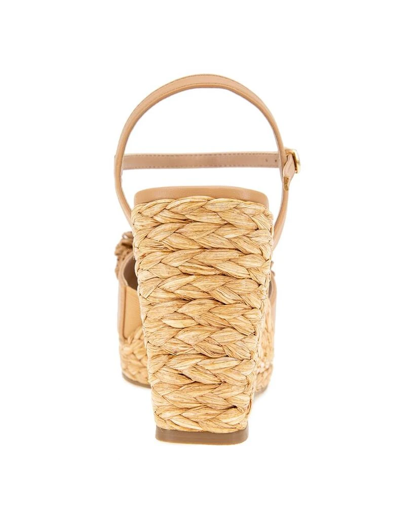 BCBG Erika Raffia Wedge 3