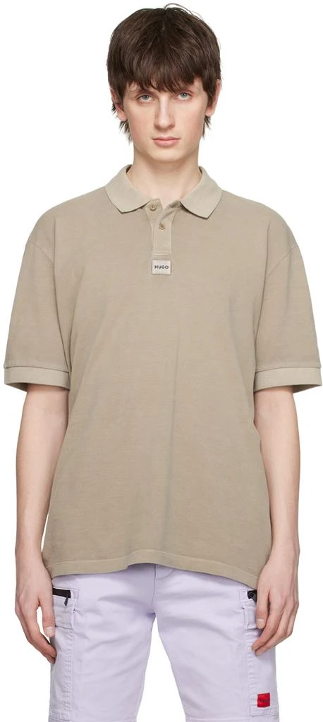 Hugo Boss Brown Patch Polo 1