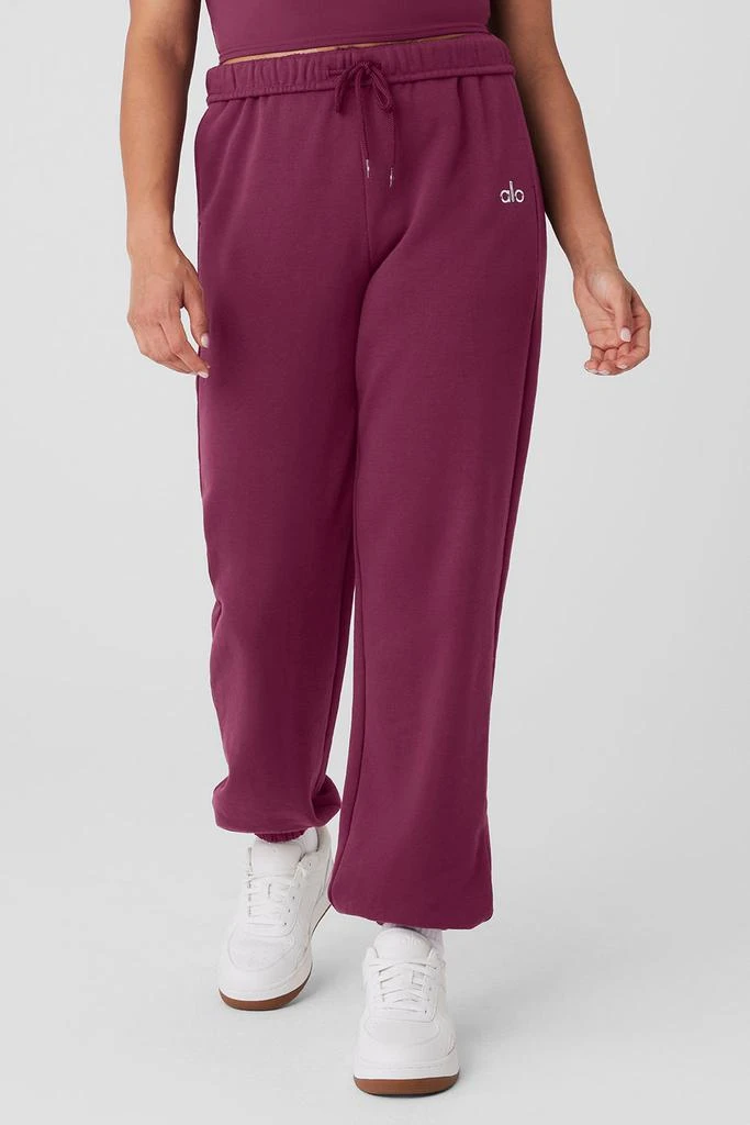 Alo Yoga Accolade Sweatpant - Wild Berry 5