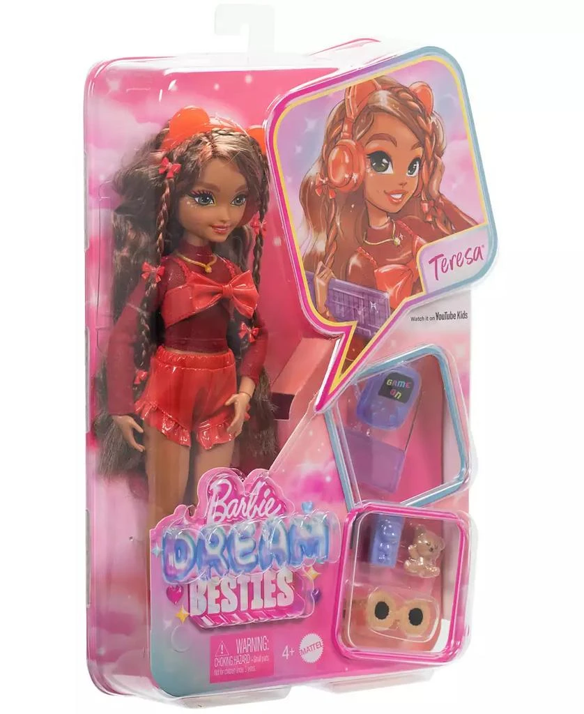 Barbie Dream Besties Teresa Fashion Doll with Video Game Themed Accessories 6
