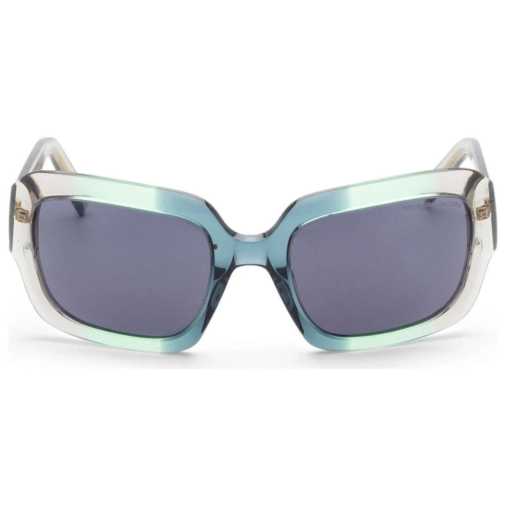 Marc Jacobs Marc Jacobs Women's Green Rectangular Sunglasses 3