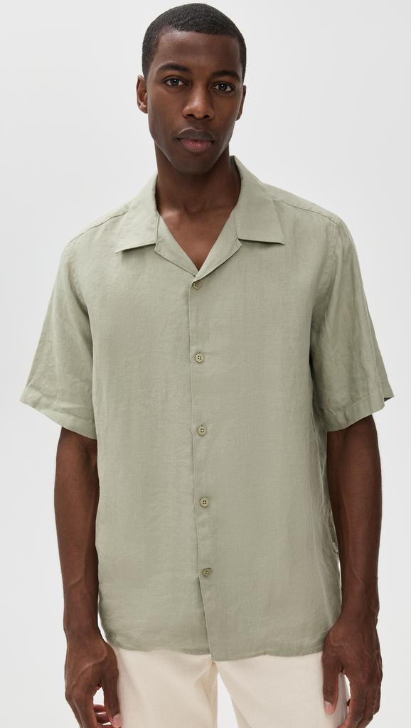 NN07 Julio Linen Camp Shirt