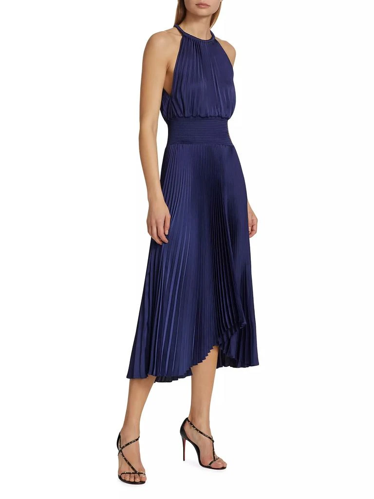 A.L.C. Renzo II Pleated Midi-Dress 4