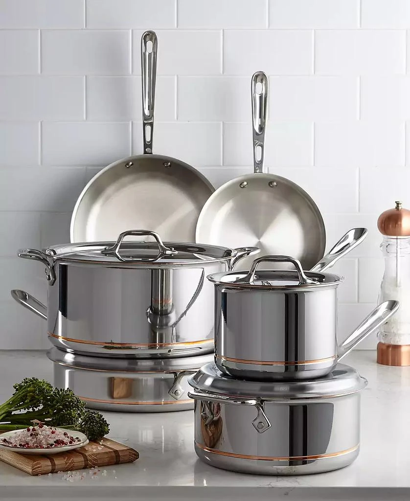 All-Clad Copper Core Cookware Set, 10 Piece 1