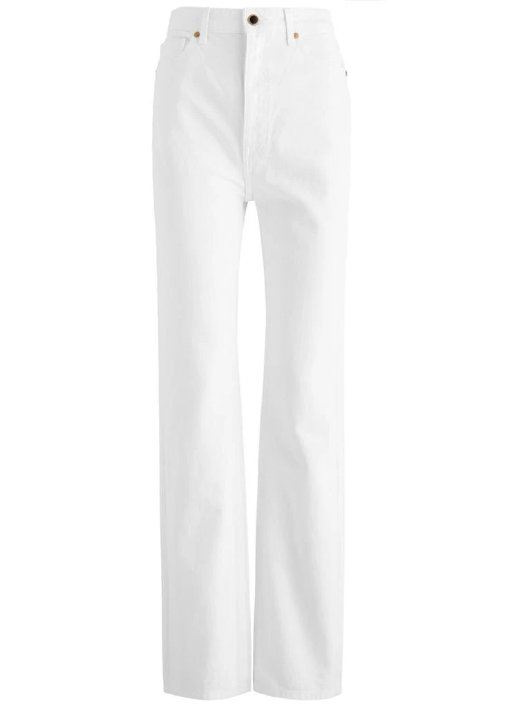 Khaite Danielle straight-leg jeans 1