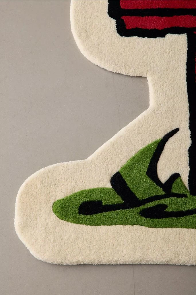 Peanuts Maison Deux X Peanuts Snoopy Doghouse Wool Tufted Rug 3